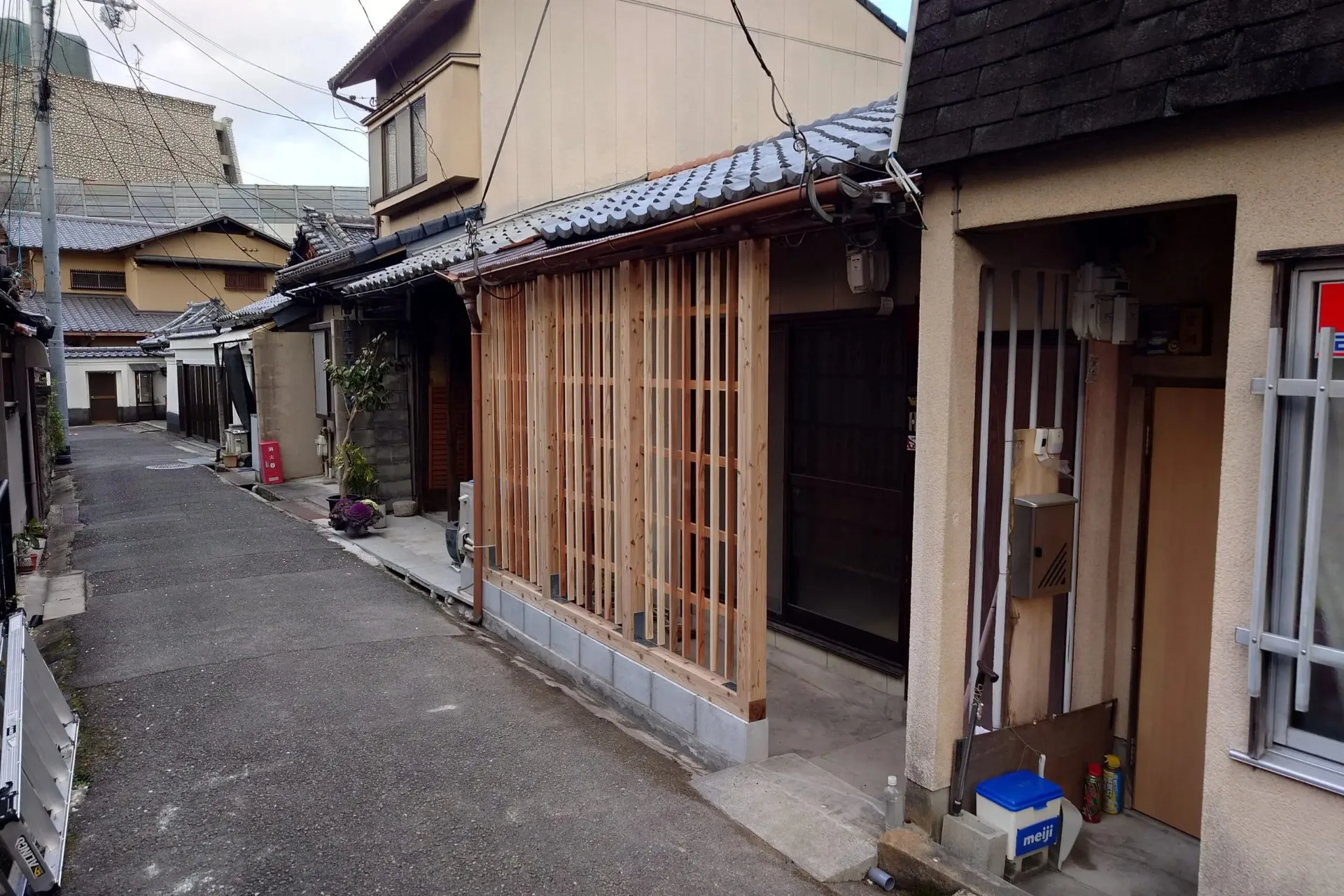 塀垣の改修